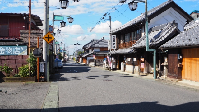 桜川 不動産買取 依頼 街並み